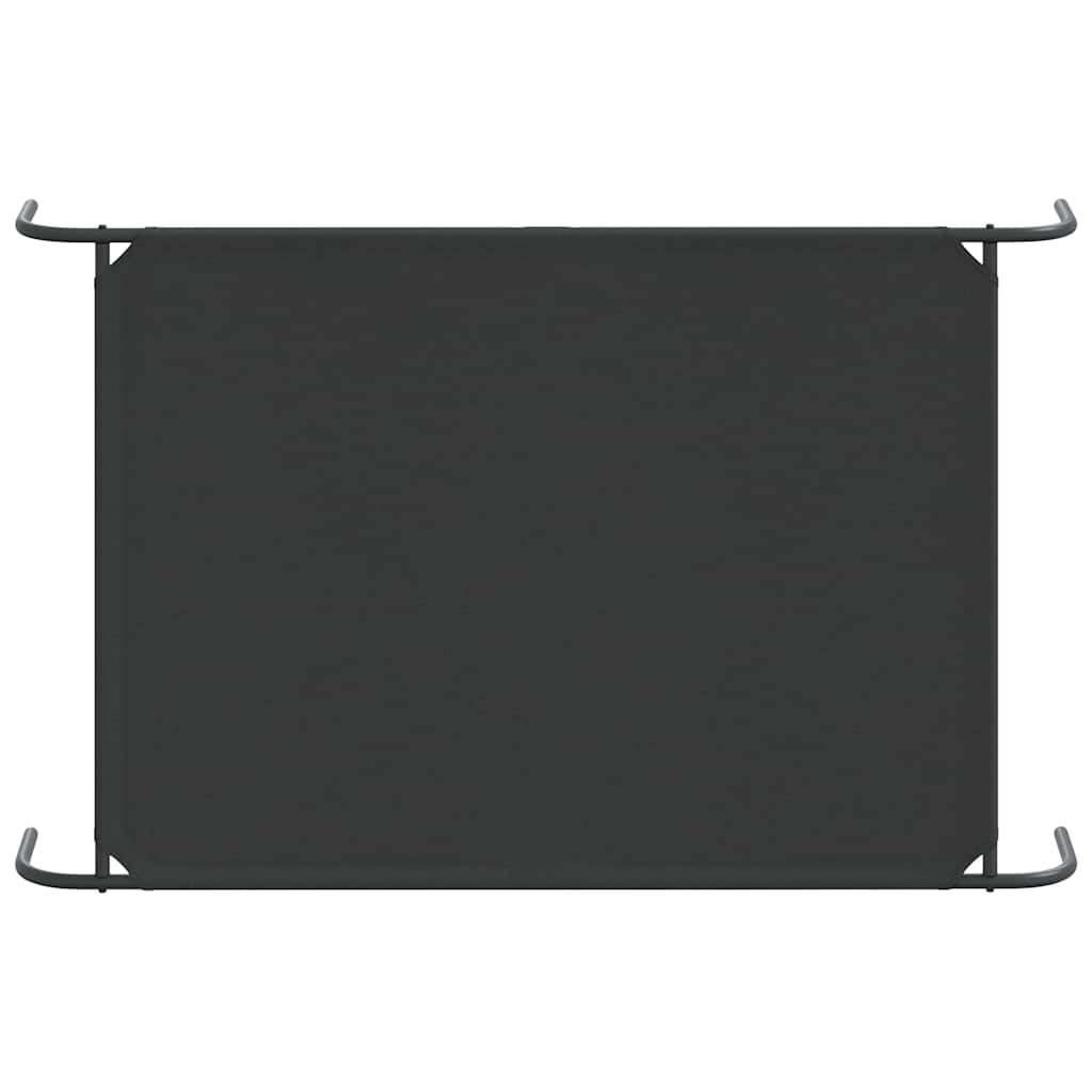 8721158782144_g_en_hd_4 vidaXL Elevated Dog Bed Black 130x80x20 cm Oxford Fabric and Steel - Image 6