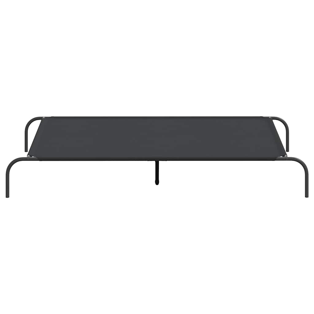 8721158782151_g_en_hd_2 vidaXL Elevated Dog Bed Black 150x90x20 cm Oxford Fabric and Steel - Image 4
