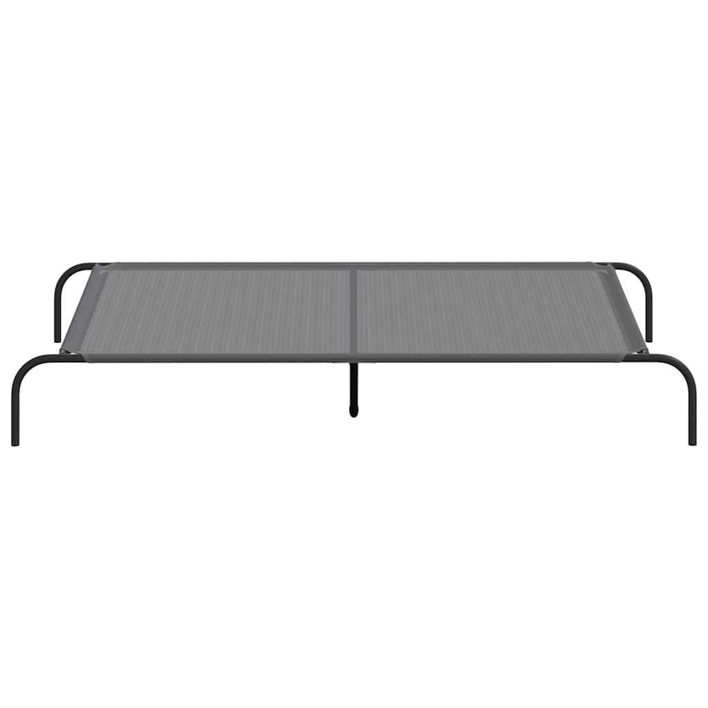 8721158782199_g_en_hd_2 vidaXL Elevated Dog Bed Grey 150x90x20 cm Textilene and Steel - Image 4