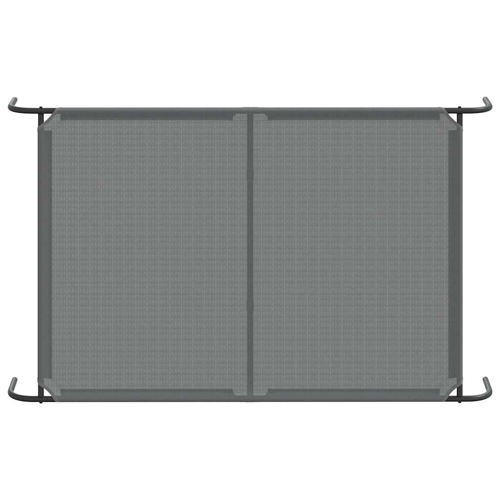 8721158782199_g_en_hd_4 vidaXL Elevated Dog Bed Grey 150x90x20 cm Textilene and Steel - Image 6