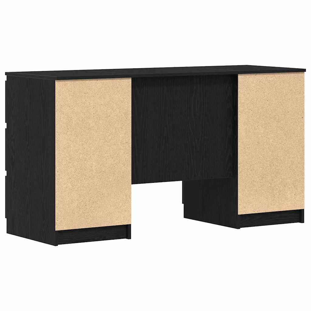 8721158783028_wbg-ba_en_hd_3 vidaXL Desk Black oak 140 x 50 x 76 cm Engineered wood - Image 9