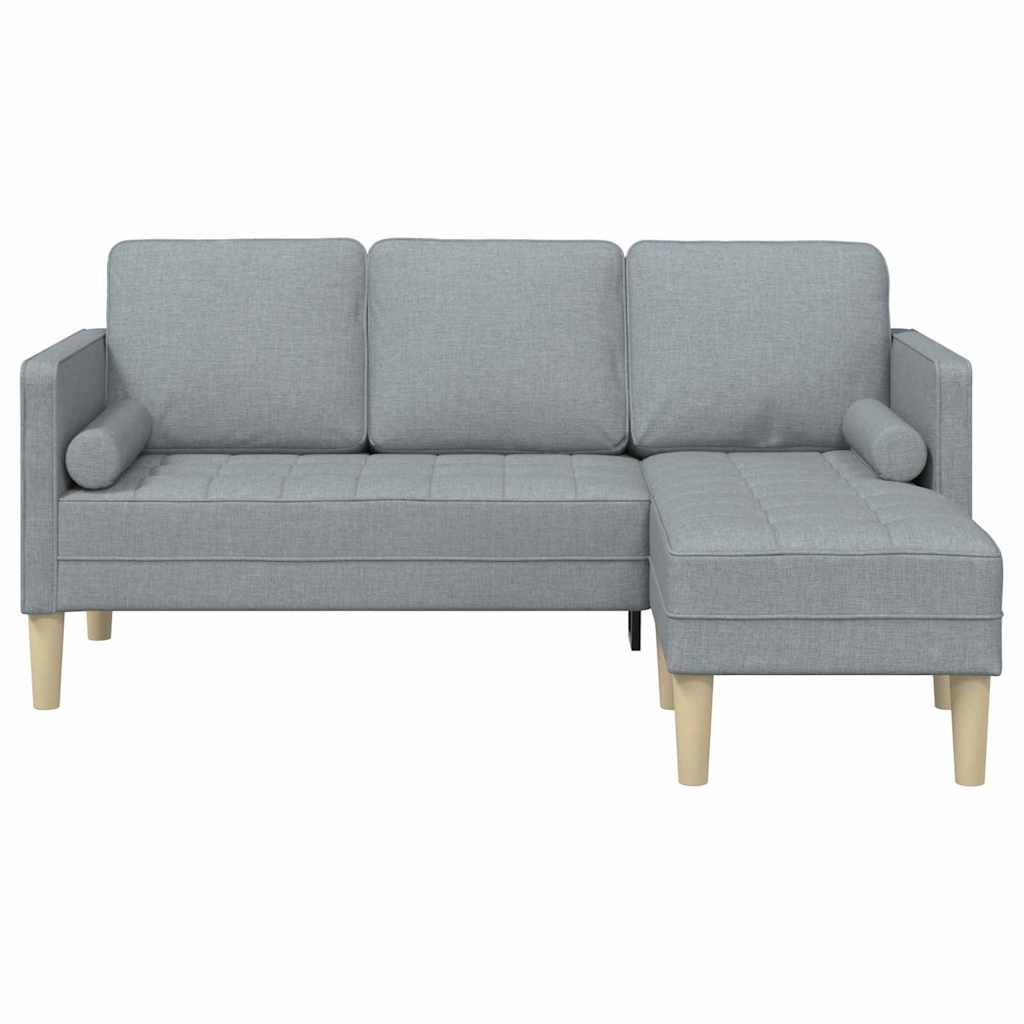 8721158783844_wbg-fr_en_hd_3 vidaXL Sofa Set Light grey 173 x 131 x 67 cm Fabric - Image 4