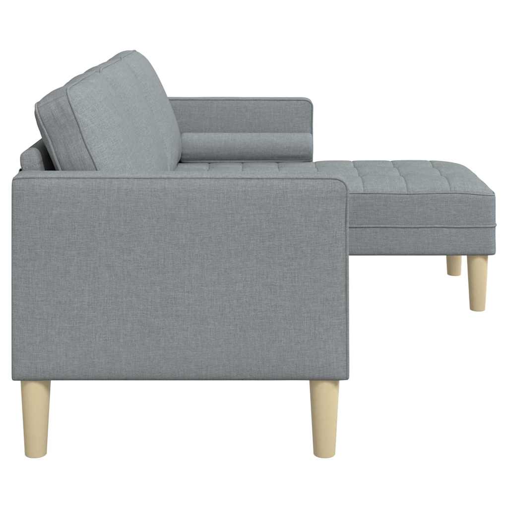 8721158783844_wbg-si_en_hd_4 vidaXL Sofa Set Light grey 173 x 131 x 67 cm Fabric - Image 5