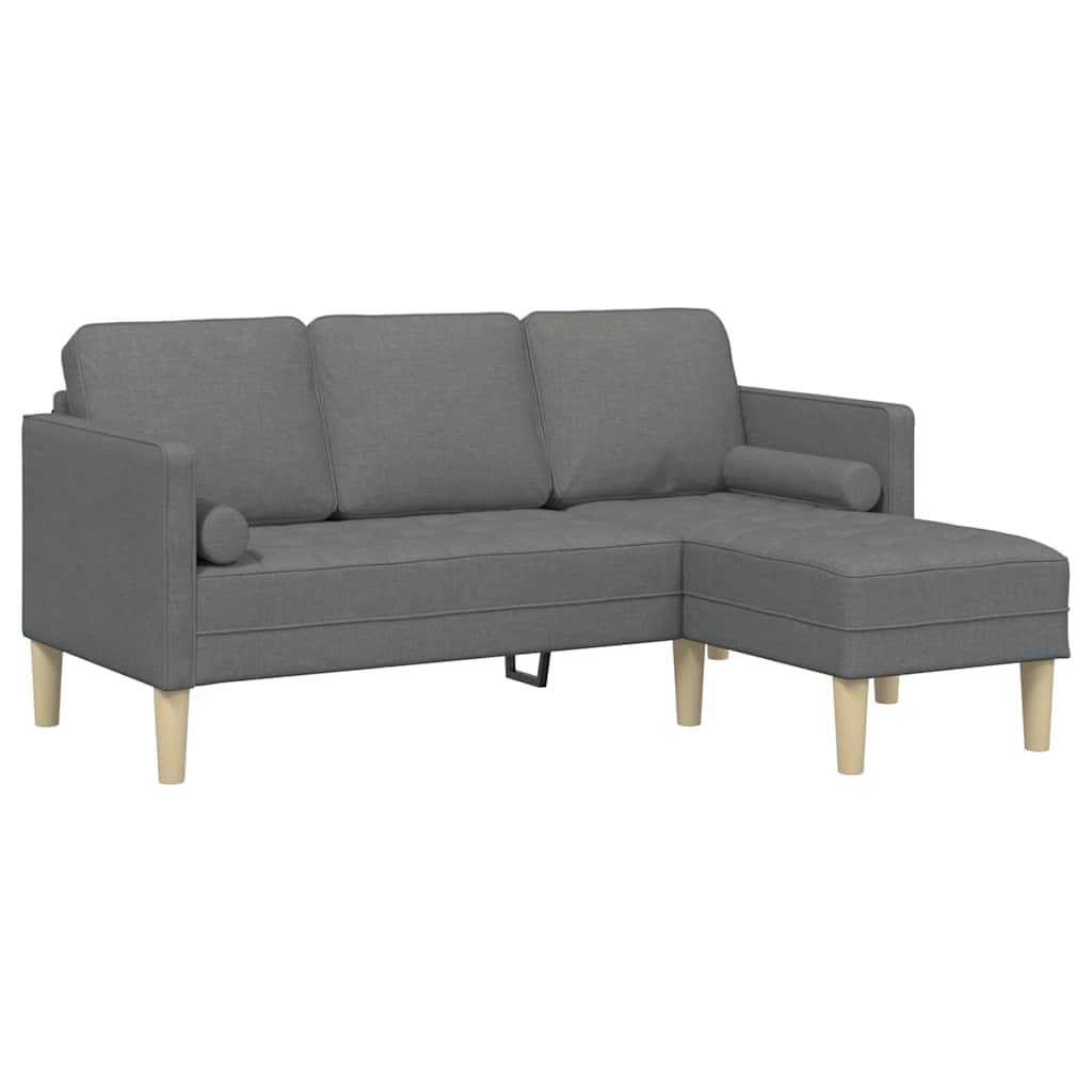 8721158783851_wbg-an-m_en_hd_1 vidaXL Sofa Set Dark Grey 173 x 131 x 67 cm Fabric - Image 2