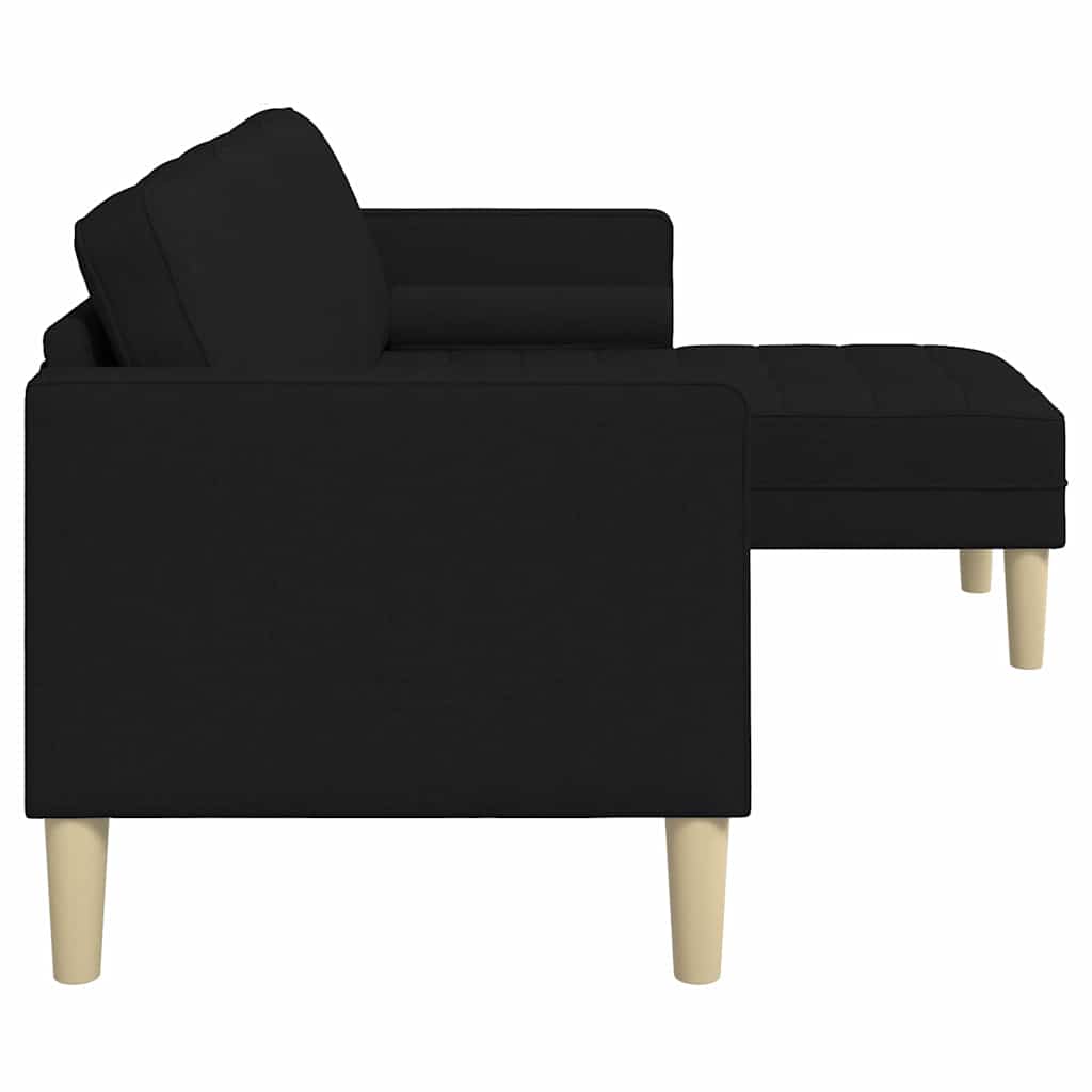8721158783868_wbg-si_en_hd_4 vidaXL Sofa Set Black 173 x 131 x 67 cm Fabric - Image 5