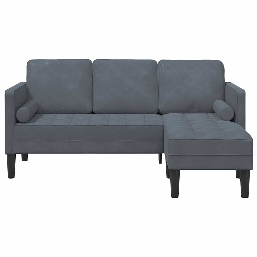 8721158783974_wbg-fr_en_hd_3 vidaXL Sofa Set Dark grey 173 x 131 x 67 cm Velvet - Image 4