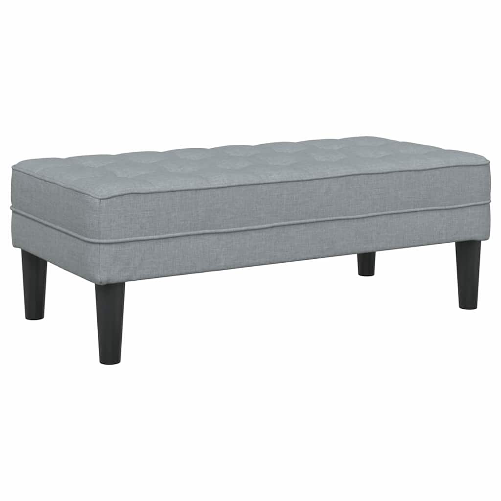 8721158784063_wbg-an-m_en_hd_1 vidaXL Bench Light grey 113 x 57 x 39 cm Fabric - Image 2