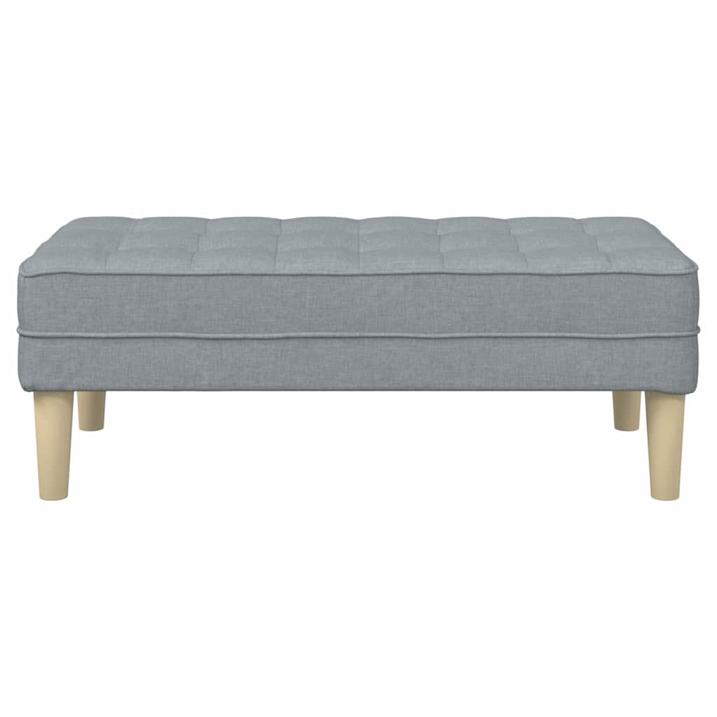 8721158784063_wbg-fr_en_hd_3 vidaXL Bench Light grey 113 x 57 x 39 cm Fabric - Image 4