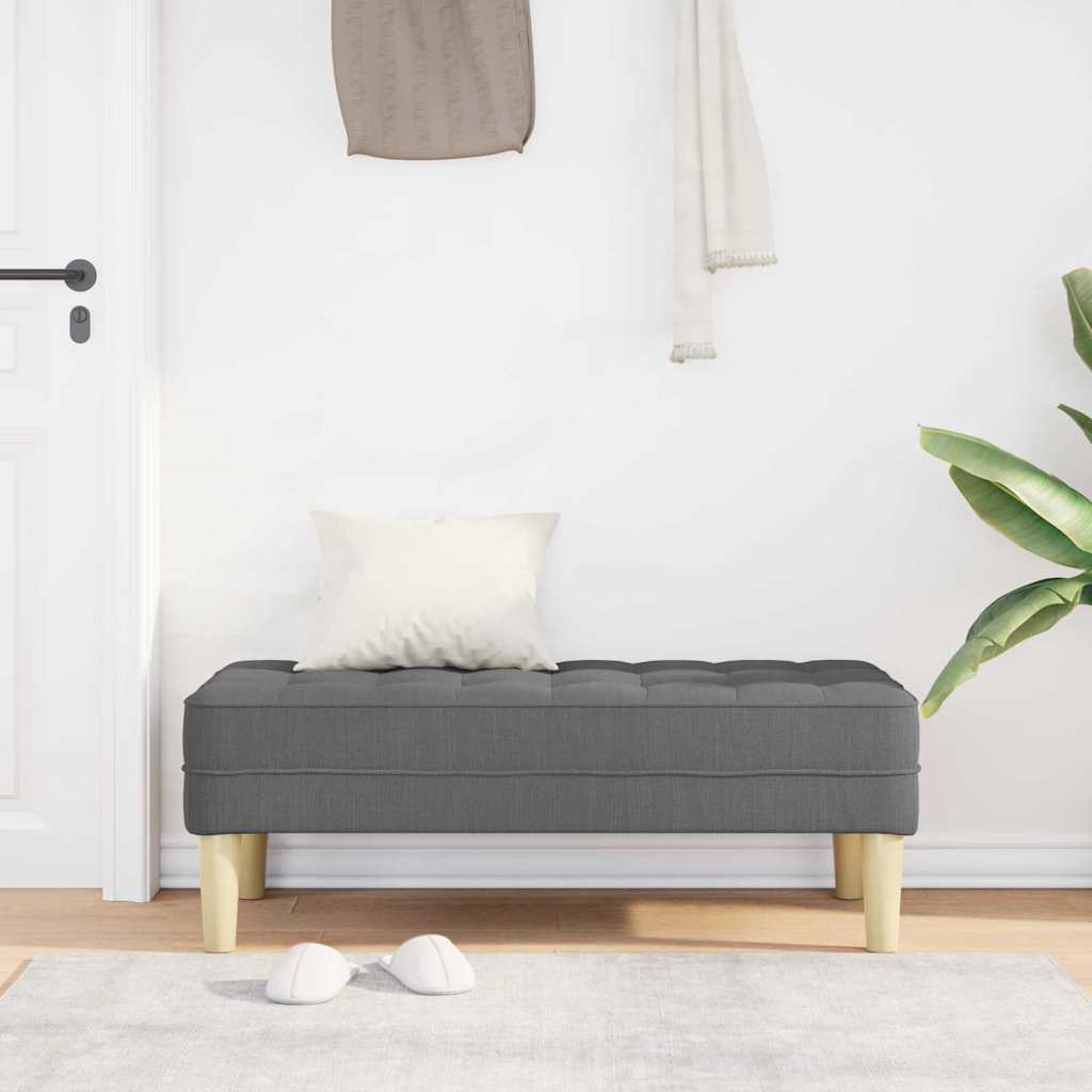 8721158784070_mo-im_en_hd_2 vidaXL Bench Dark grey 113 x 57 x 39 cm Fabric - Image 3