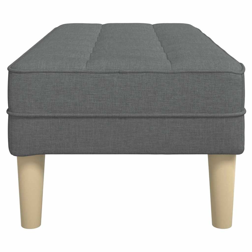 8721158784070_wbg-si_en_hd_4 vidaXL Bench Dark grey 113 x 57 x 39 cm Fabric - Image 5