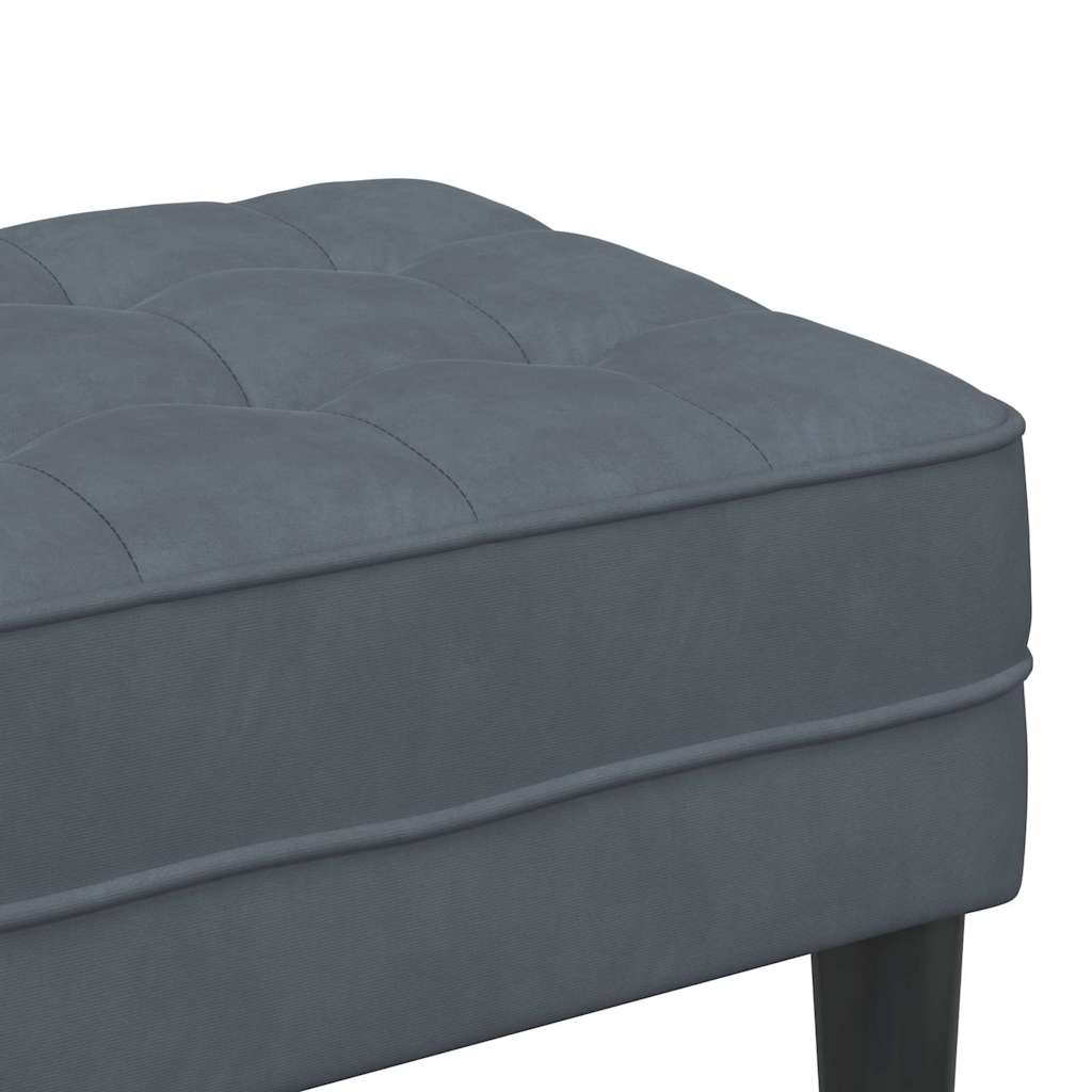 8721158784193_detail_en_hd_1 vidaXL Bench Dark grey 113 x 57 x 39 cm Velvet - Image 7