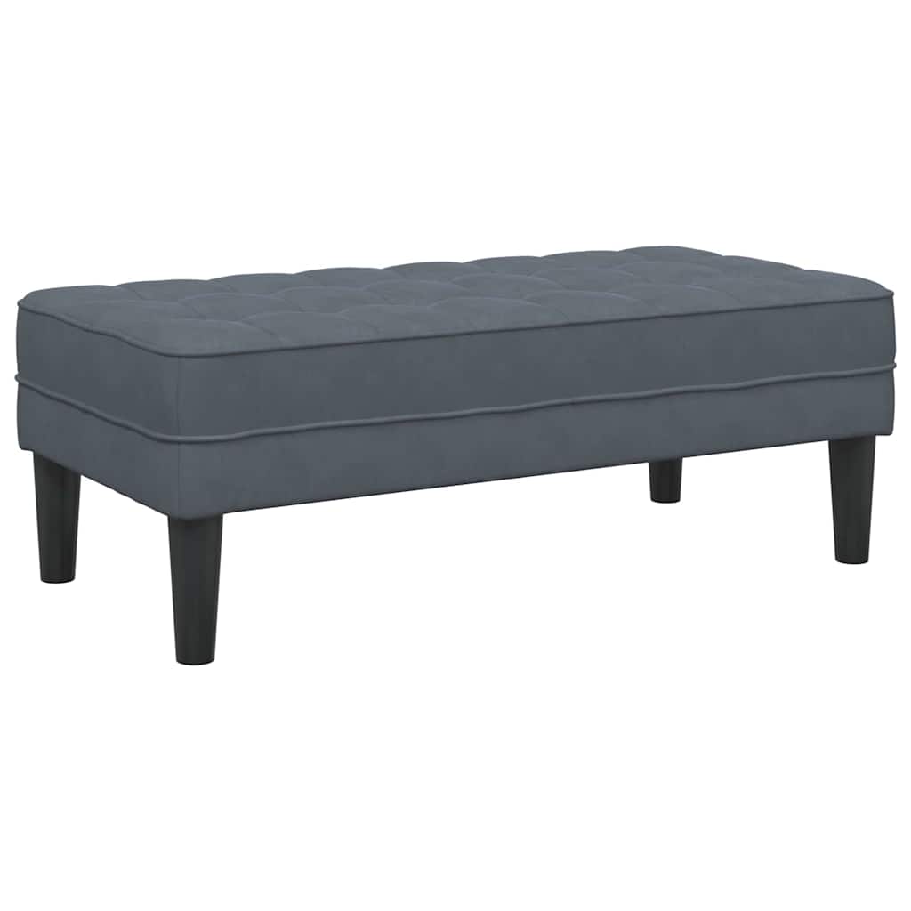 8721158784193_wbg-ba_en_hd_2 vidaXL Bench Dark grey 113 x 57 x 39 cm Velvet - Image 6