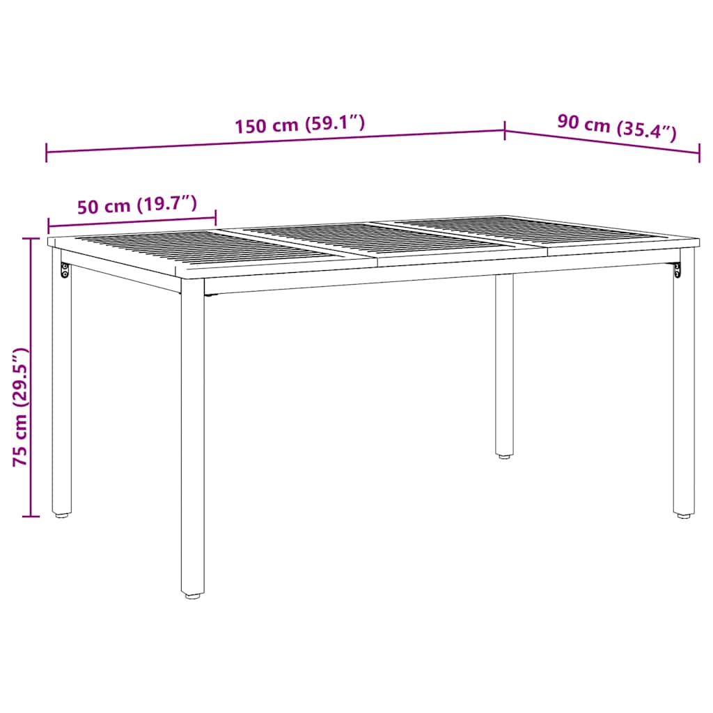 8721158784438_wbg-siz_en_hd_1 vidaXL Outdoor Tables Natural and black 150 x 90 x 75 cm - Image 10