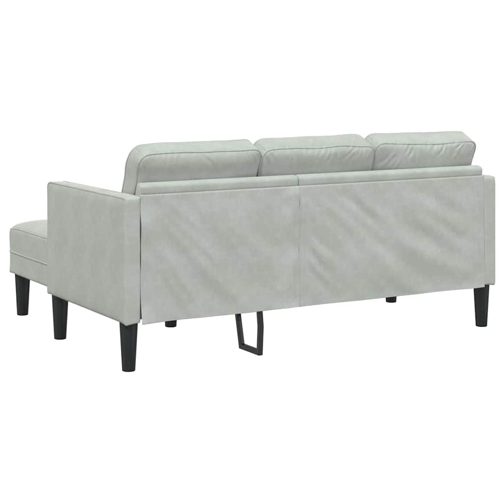 8721158785718_wbg-ba_en_hd_2 vidaXL Sofa Set 2 pcs Light grey 173 x 131 x 67 cm Velvet - Image 8