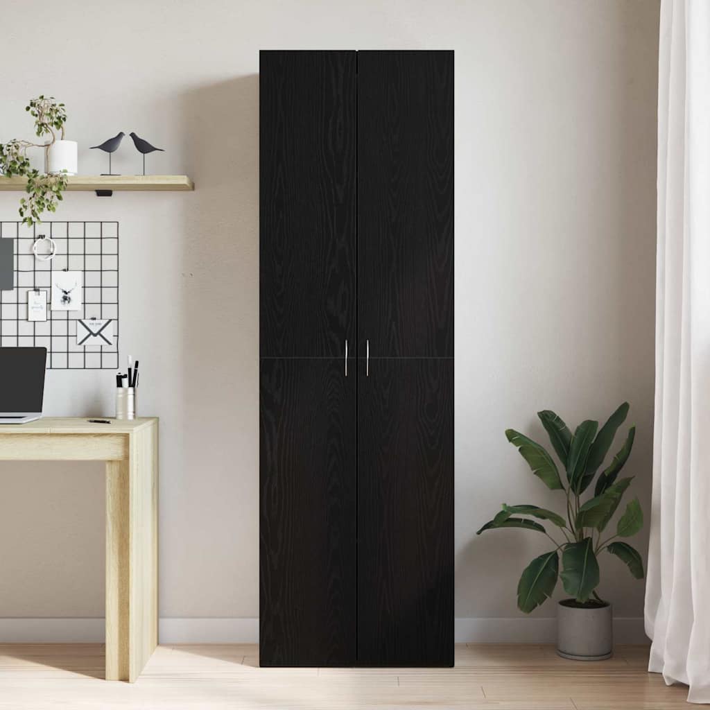 8721158785947_mo-im_en_hd_2 vidaXL Office Cabinet Black oak 60 x 32 x 190 Engineered wood - Image 4
