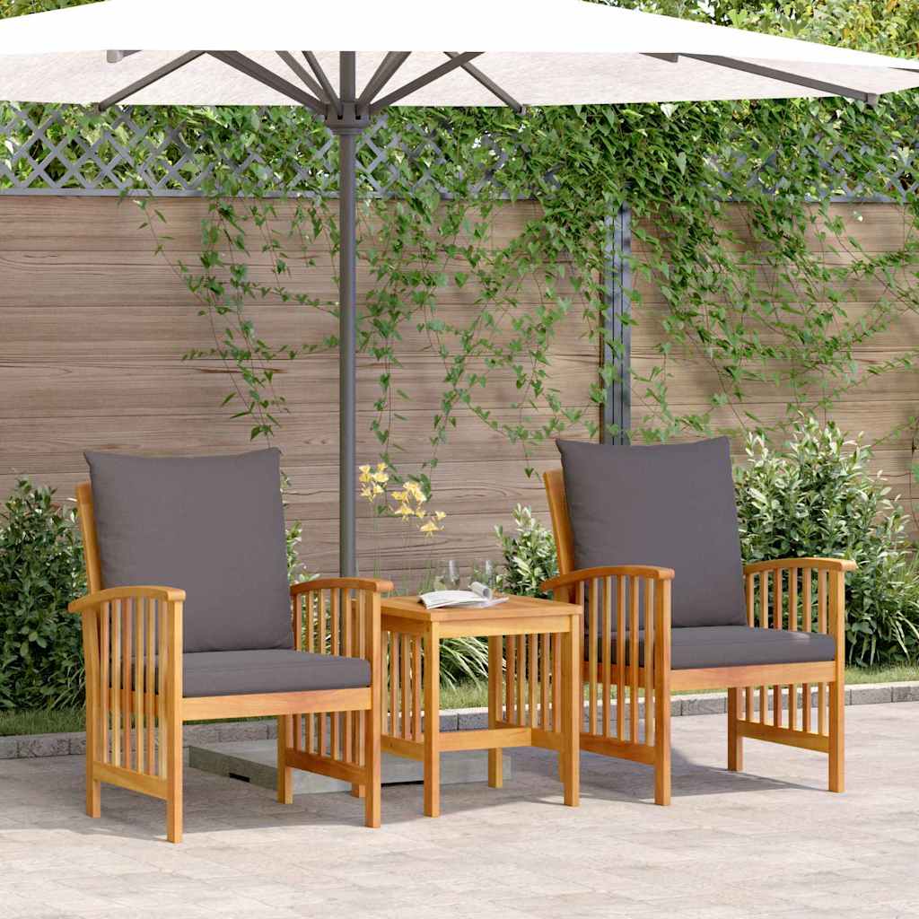 8721158786395_mo-im_en_hd_1 vidaXL Garden Sofa Set with Cushion 3 pcs Brown Solid acacia wood - Image 1