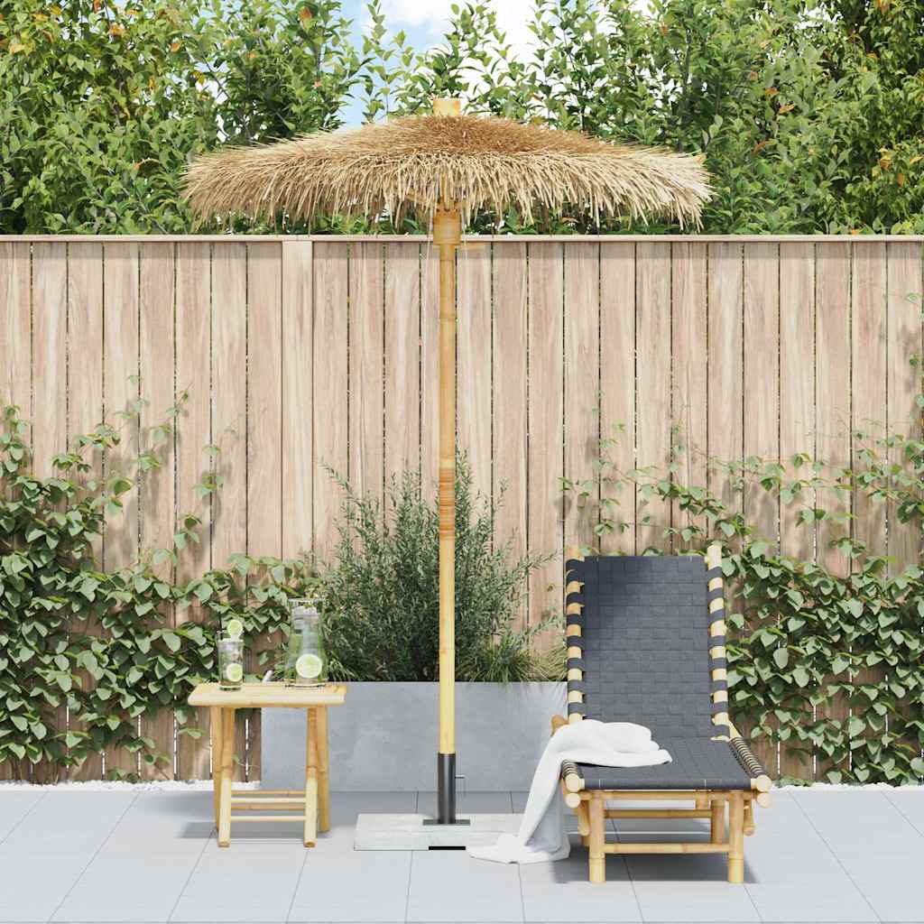 8721158786647_g_en_hd_1 vidaXL Tiki Umbrella with Banana Leaf Canopy 150 cm Bamboo - Image 3