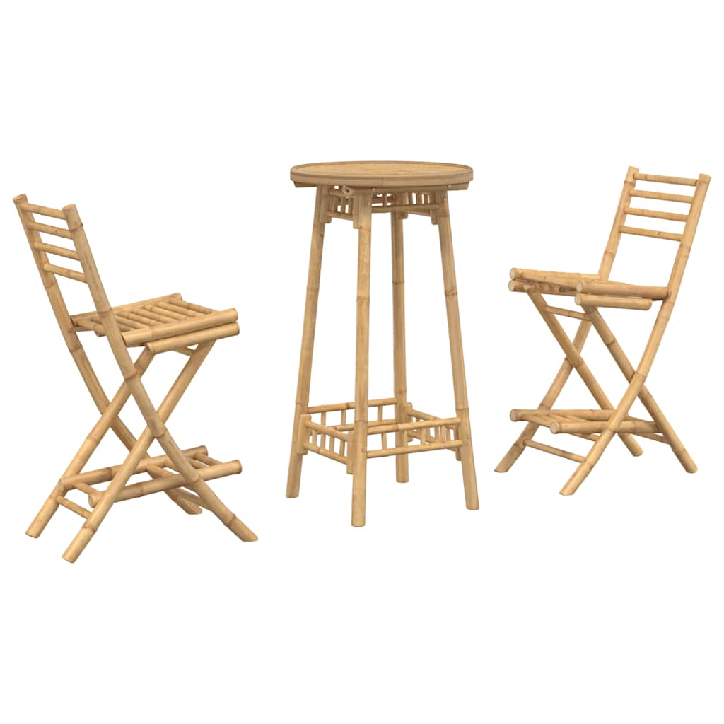 8721158786739_a_en_hd_1 vidaXL 3 Piece Outdoor Bar Set Foldable Bamboo - Image 2