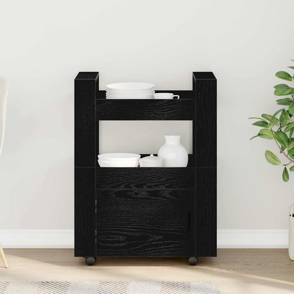 8721158789167_mo-im_en_hd_2 vidaXL Kitchen Trolley Black oak 60 x 45 x 80 cm Engineered wood - Image 4