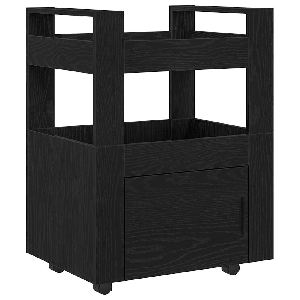 8721158789167_wbg-an-m_en_hd_1 vidaXL Kitchen Trolley Black oak 60 x 45 x 80 cm Engineered wood - Image 2