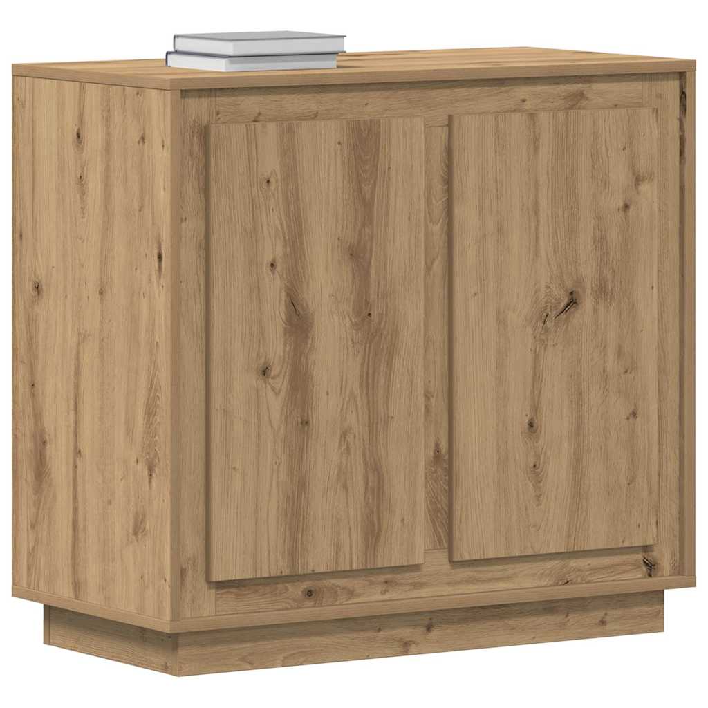 8721158789242_wbg-mo_en_hd_1 vidaXL Artisan Oak Sideboard Artisan oak 80 x 34 x 75 cm - Image 4