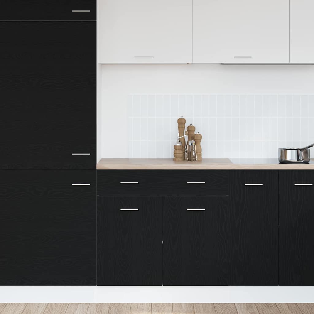 8721158791788_mo-im_en_hd_2 vidaXL Cabinet with Drawer Black oak 80 x 46 x 81.5 cm Engineered wood - Image 4