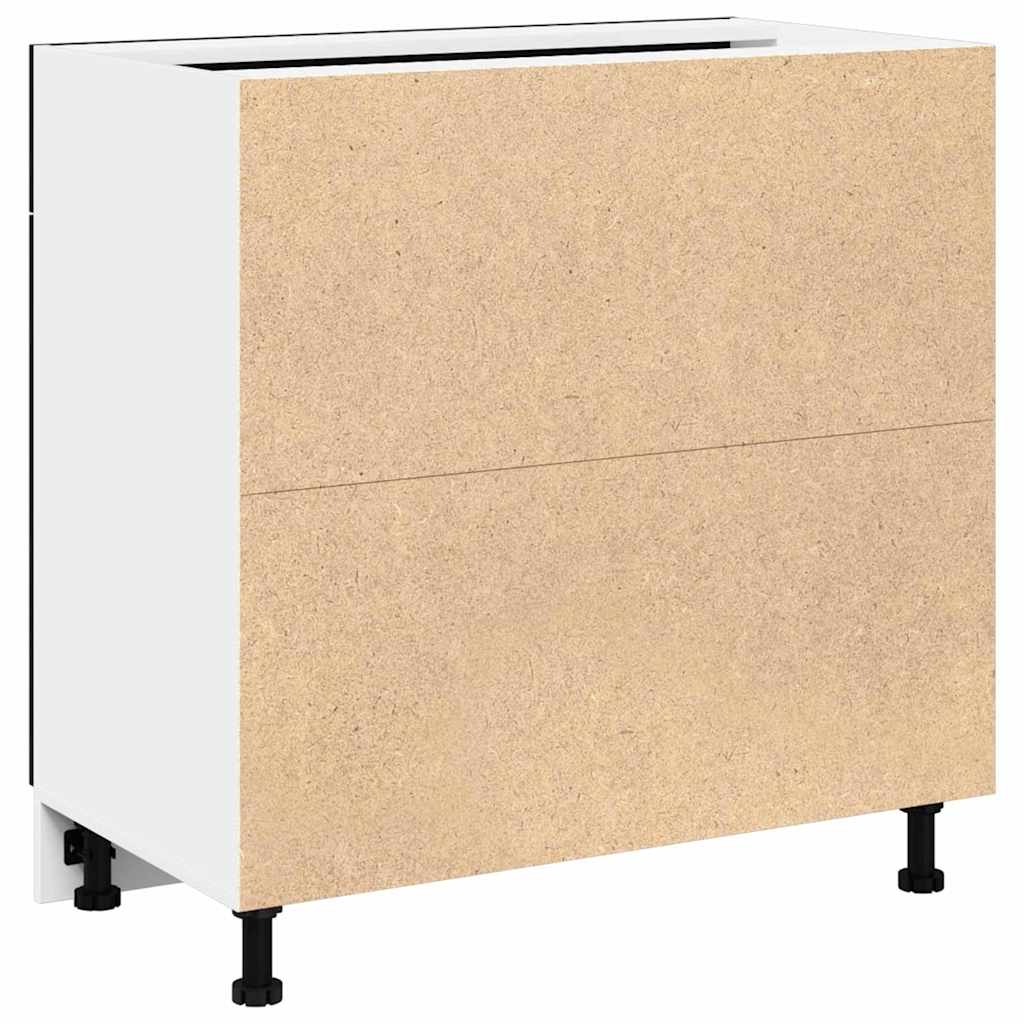 8721158791788_wbg-ba_en_hd_3 vidaXL Cabinet with Drawer Black oak 80 x 46 x 81.5 cm Engineered wood - Image 6