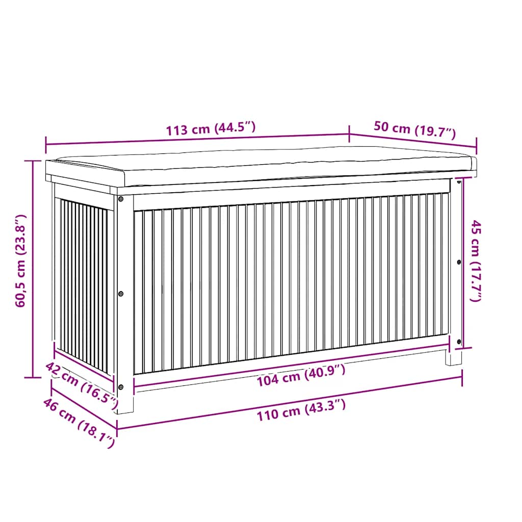 8721158823946_g_en_hd_10 vidaXL Outdoor Cushion Box 113x50x60.5 cm Solid Wood Acacia - Image 12