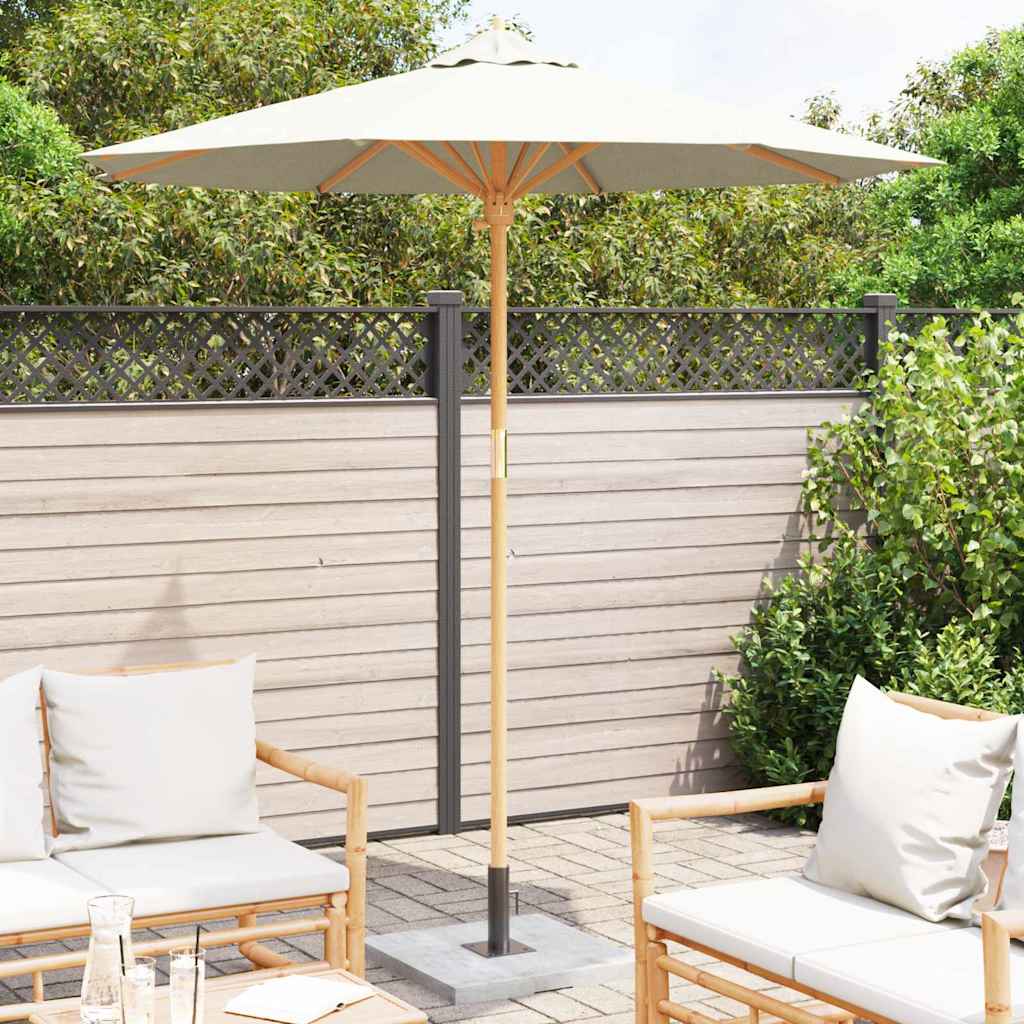 8721158824004_mo-im_en_hd_2 vidaXL Garden Parasol Cream white 217 x 217 x 230 cm Bamboo - Image 3