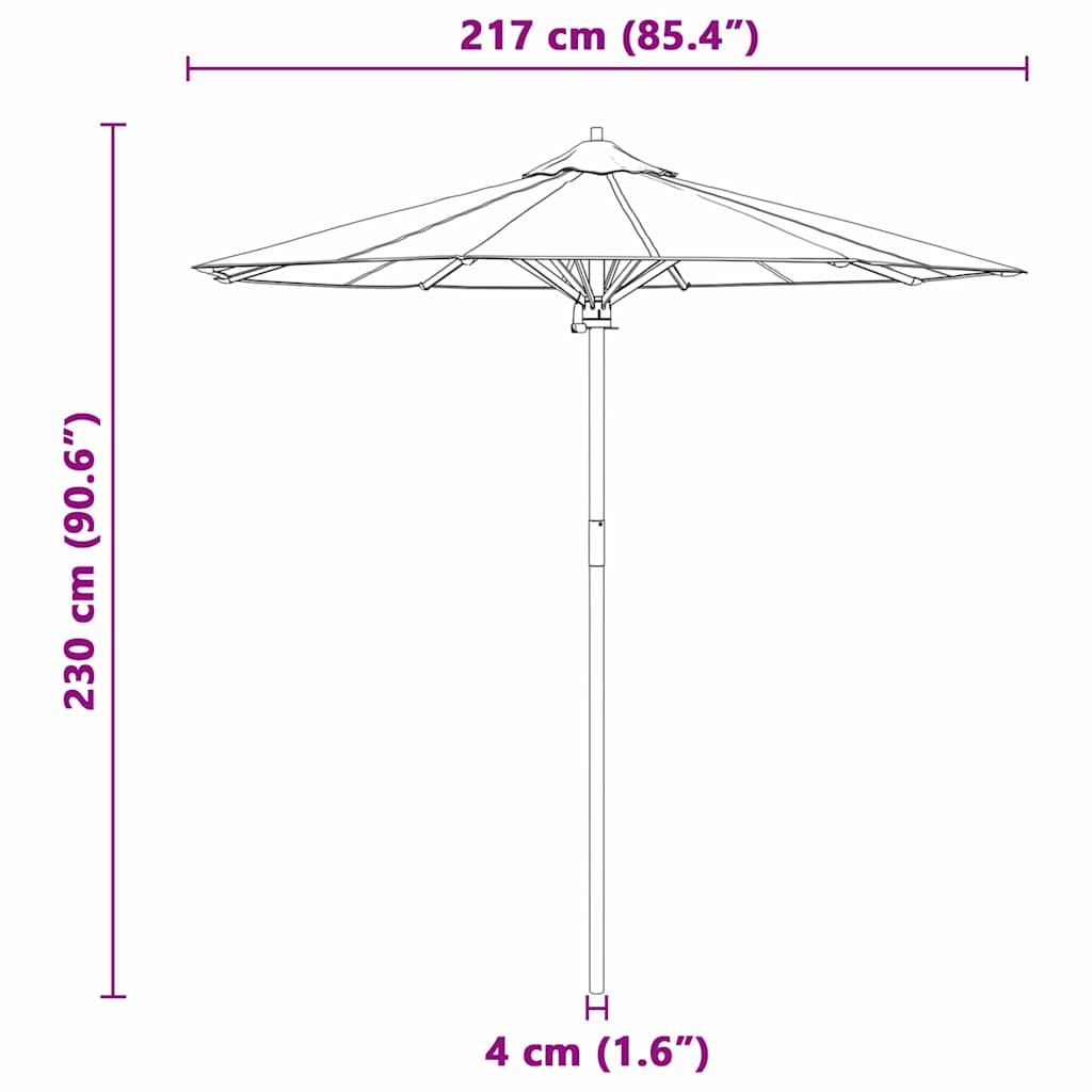 8721158824004_wbg-siz_en_hd_1 vidaXL Garden Parasol Cream white 217 x 217 x 230 cm Bamboo - Image 7