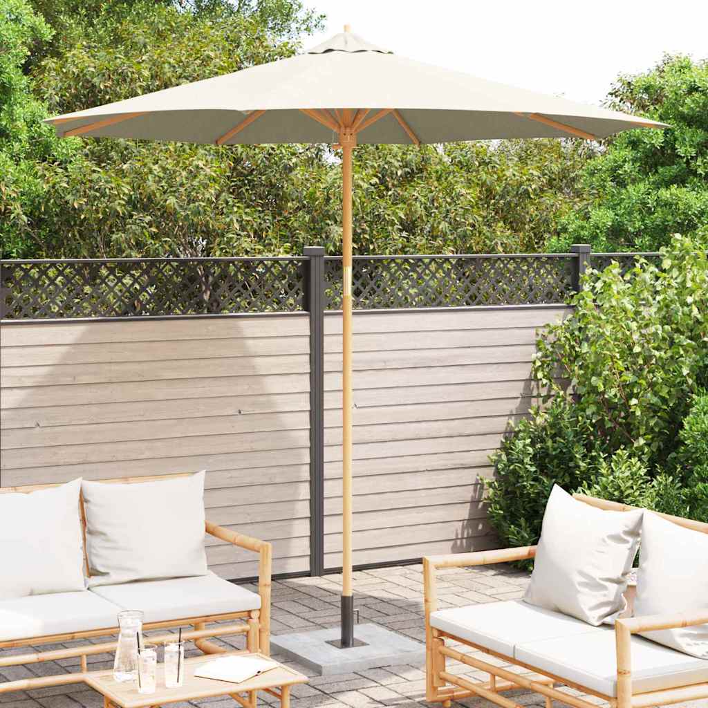 8721158824028_mo-im_en_hd_2 vidaXL Garden Parasol Cream white 270 x 270 x 260 cm Bamboo - Image 3