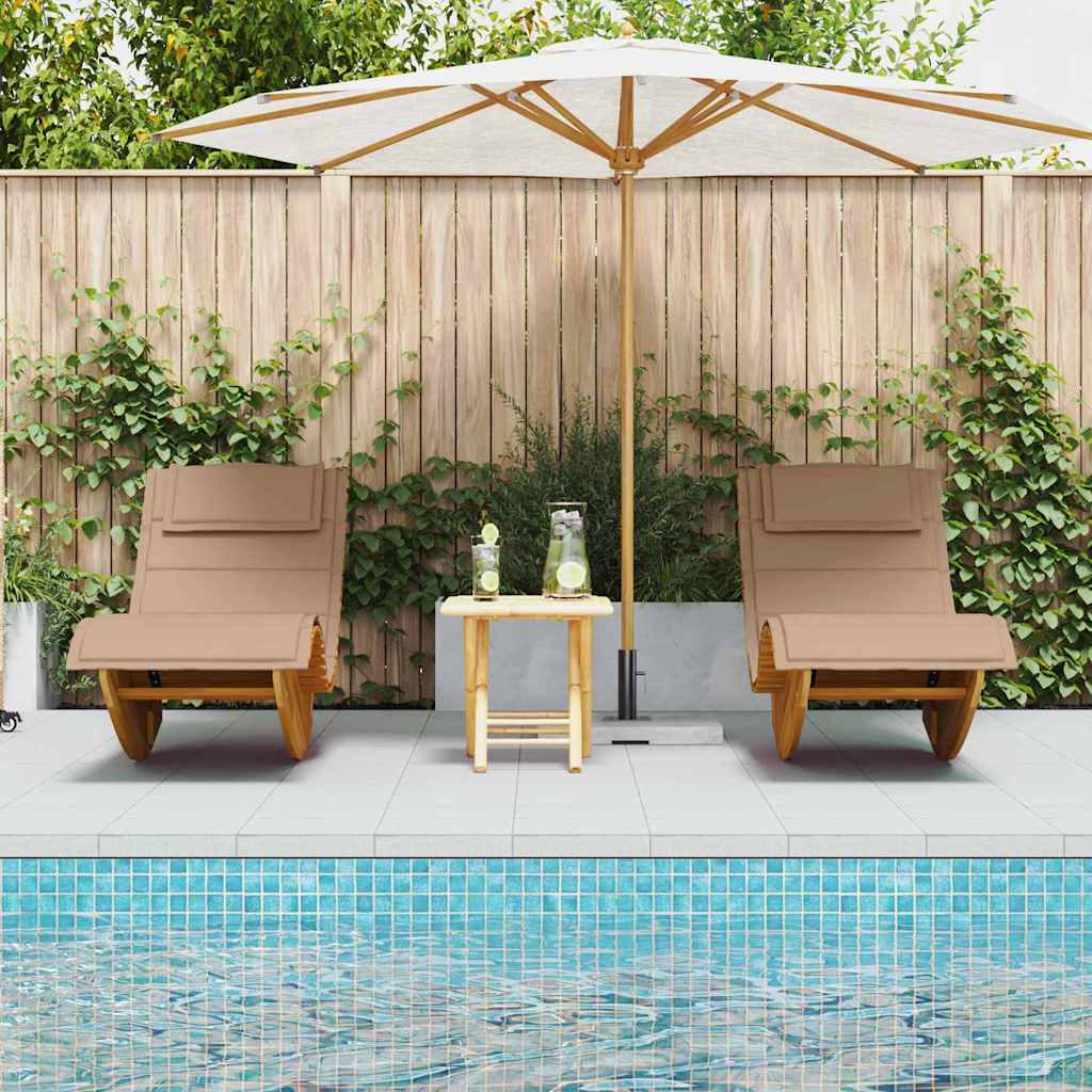 8721158827227_mo-im_en_hd_2 vidaXL Sun Lounger 2 pcs Brown 60 x 154 x 74cm Solid Acacia wood - Image 3
