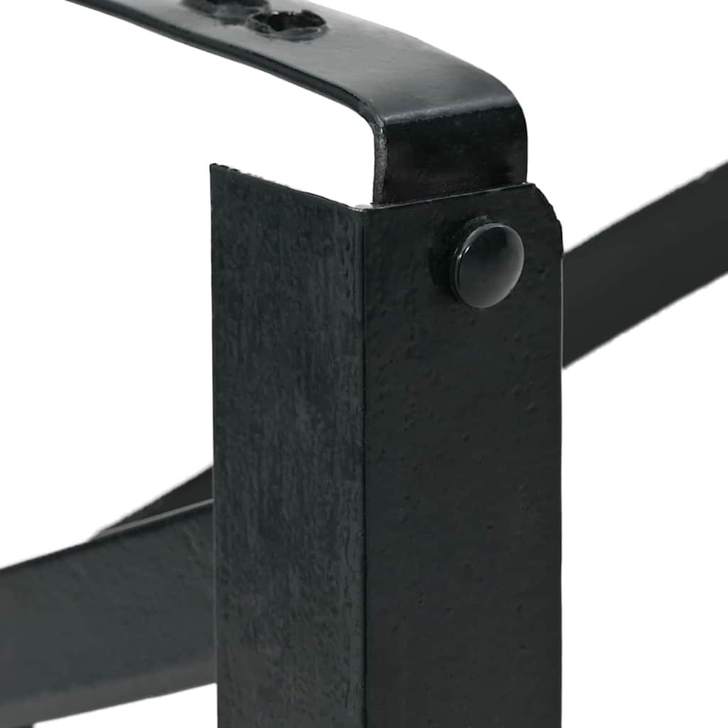 8721158828101_detail_en_hd_1 vidaXL Beer Table Leg 2 pcs Black 39 x 3 x 75 cm Powder-Coated Steel - Image 8