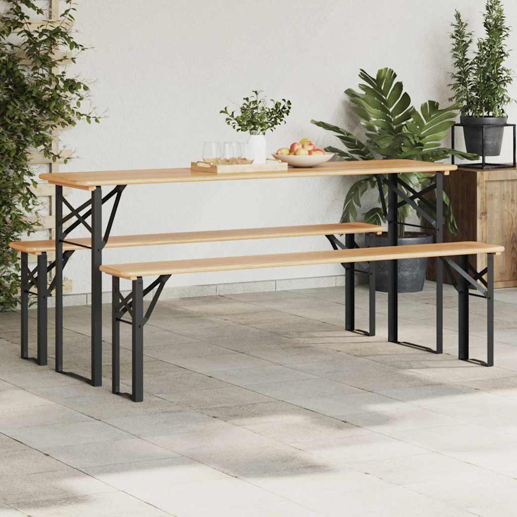 8721158828101_mo-im_en_hd_2 vidaXL Beer Table Leg 2 pcs Black 39 x 3 x 75 cm Powder-Coated Steel - Image 4