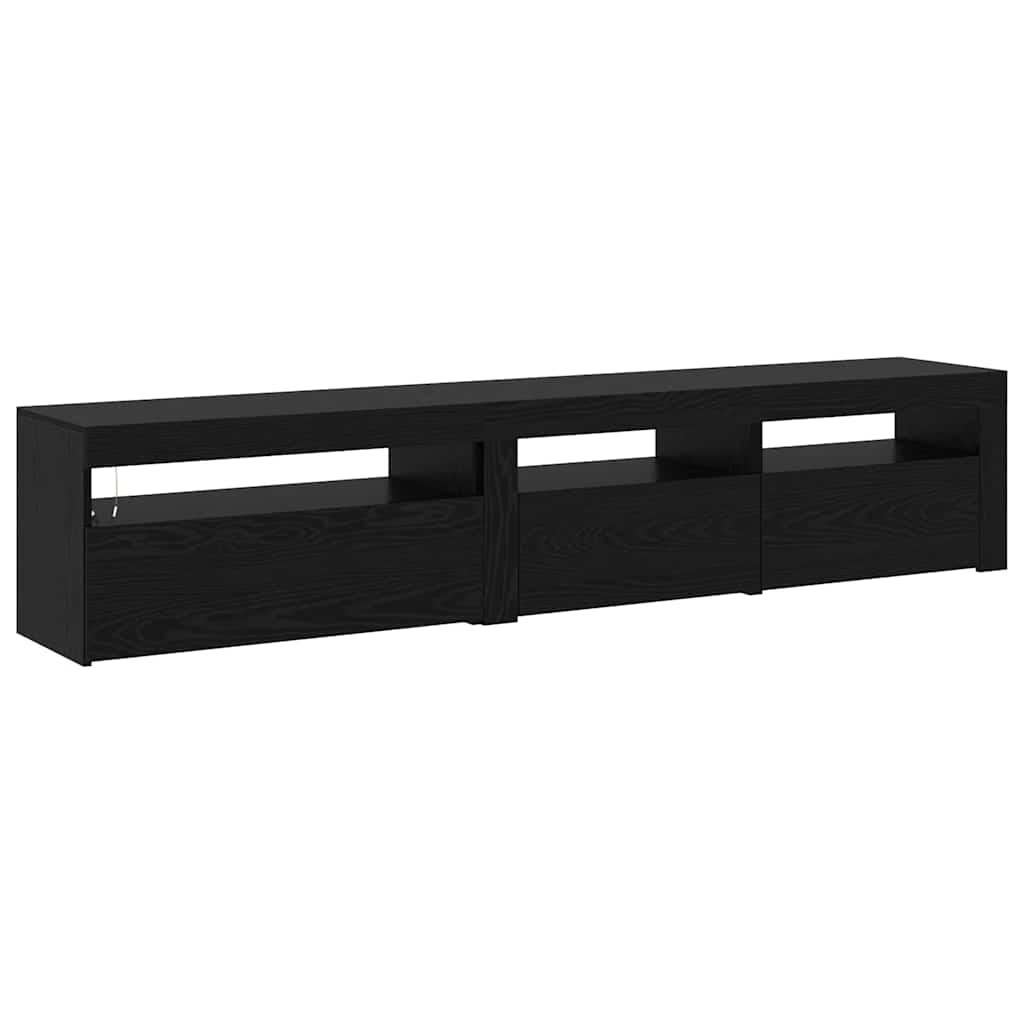 8721158839190_wbg-an_en_hd_4 vidaXL TV Cabinets 2 pcs Black oak 195 x 35 x 40 cm Engineered wood - Image 9