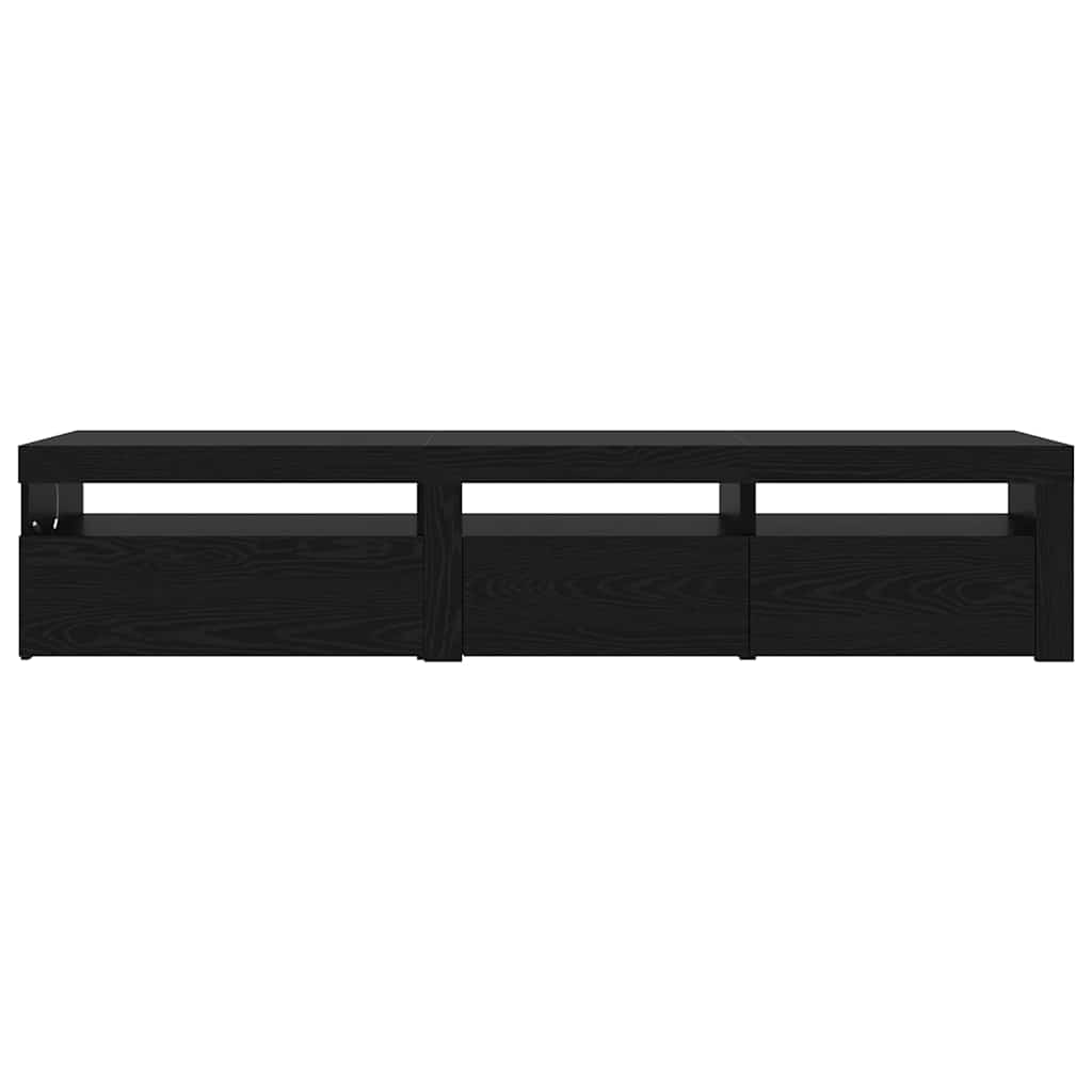 8721158839190_wbg-fr_en_hd_6 vidaXL TV Cabinets 2 pcs Black oak 195 x 35 x 40 cm Engineered wood - Image 10