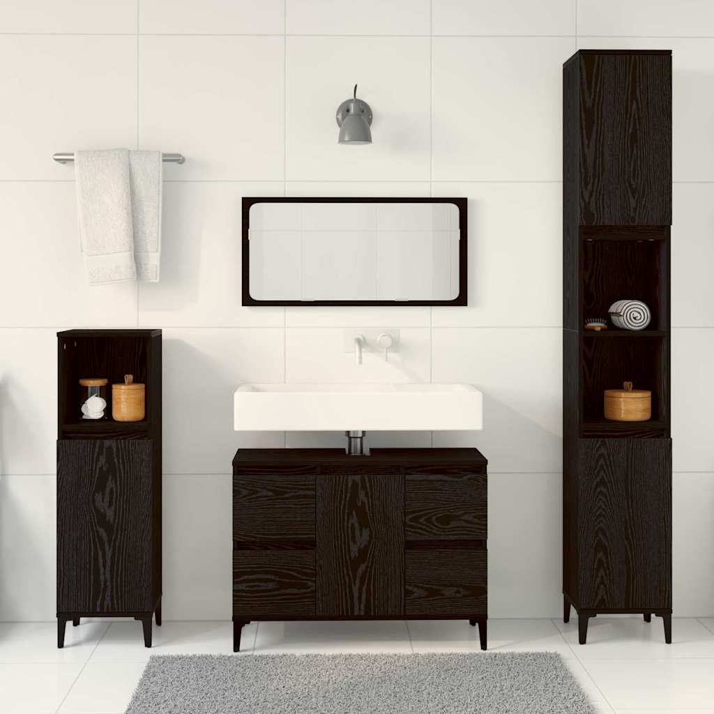 8721158840783_mo-im_en_hd_2 vidaXL Bathroom Furniture Set with Drawer 3 pcs Black 30 x 30 x 180 cm - Image 4