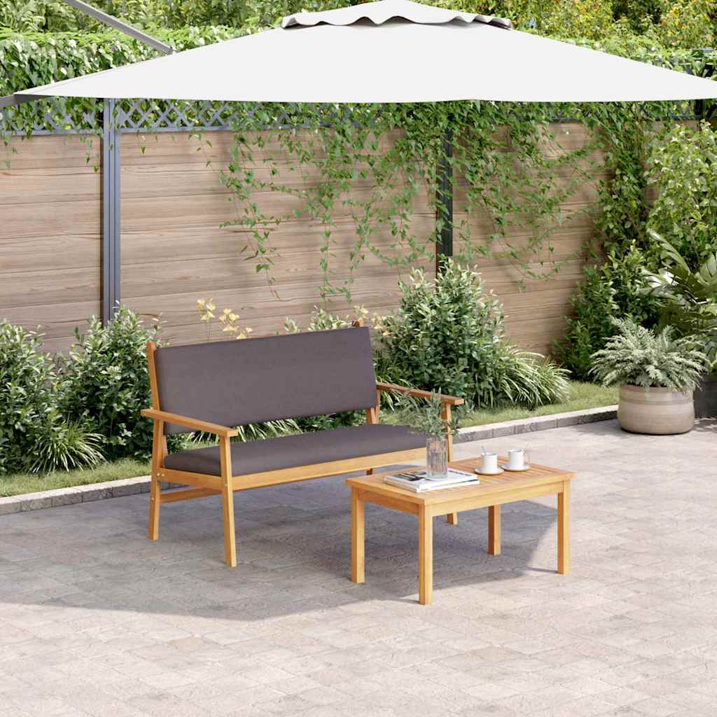 8721158843760_mo-im_en_hd_1 vidaXL Garden Bench with Cushion Brown Solid Acacia wood - Image 1