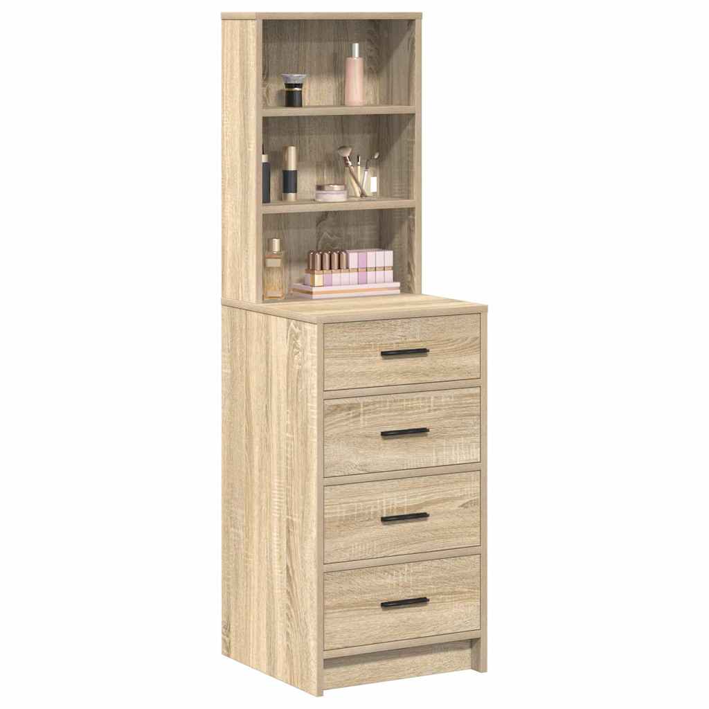 8721158850768_wbg-mo_en_hd_1 vidaXL Highboard Sonoma oak 40 x 41 x 135 cm Engineered wood - Image 3
