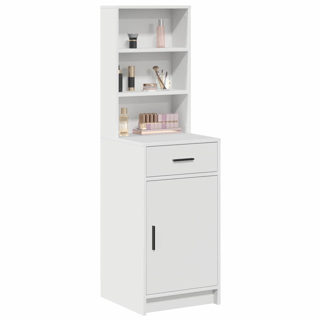8721158851017_wbg-mo_en_hd_1 vidaXL Highboard with Drawer White 40 x 40.5 x 135 cm Engineered wood - Image 3