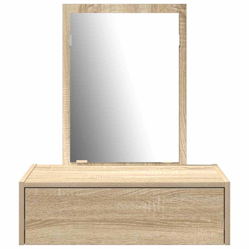 8721158852205_wbg-fr_en_hd_4 vidaXL Dressing Table Brown 60 x 40 x 70 cm Engineered wood - Image 6