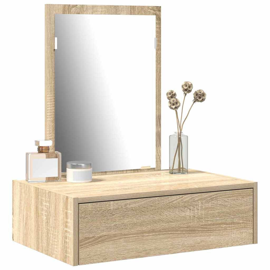 8721158852205_wbg-mo_en_hd_1 vidaXL Dressing Table Brown 60 x 40 x 70 cm Engineered wood - Image 3