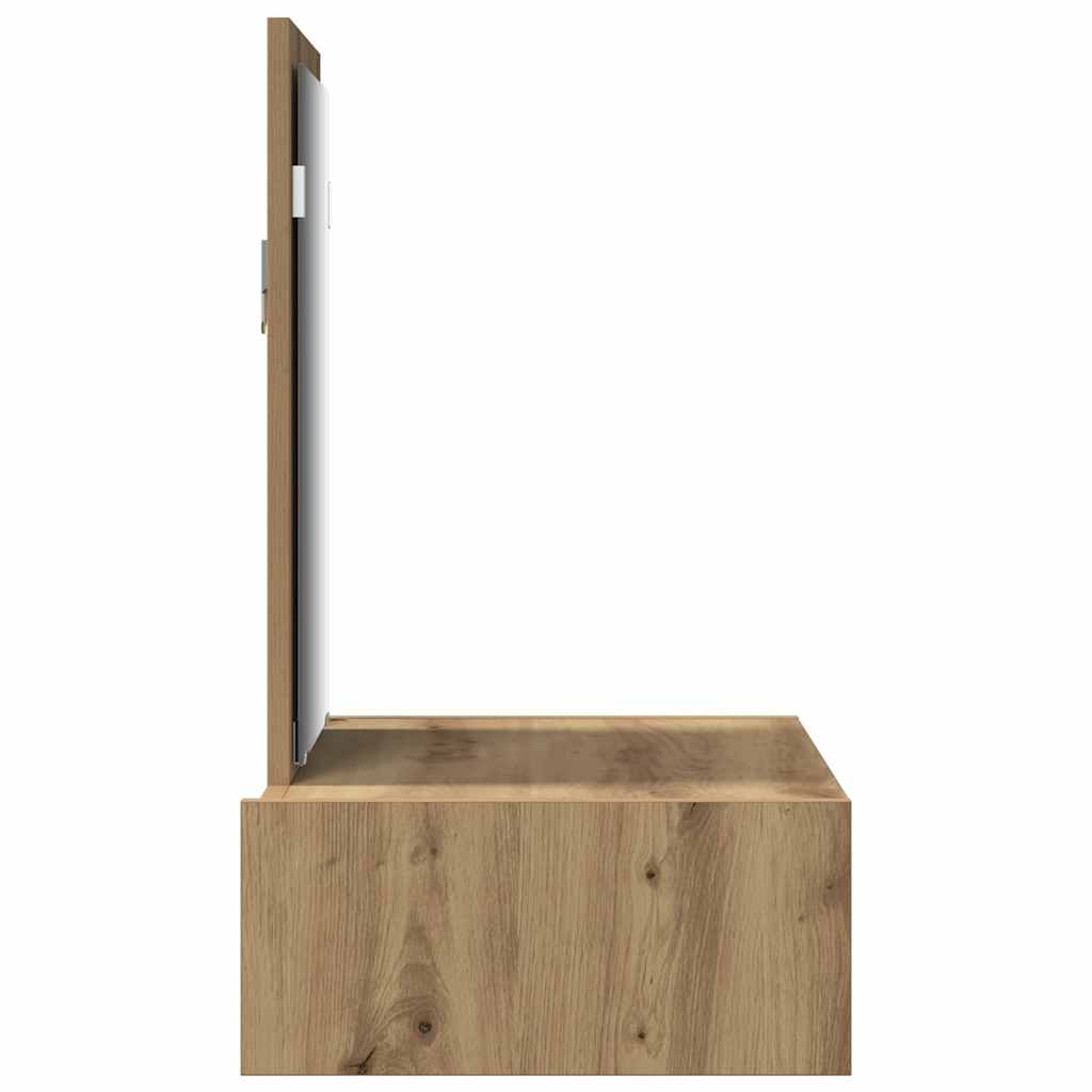 8721158852267_wbg-si_en_hd_5 vidaXL Dressing Table Brown 60 x 40 x 70 cm Engineered wood - Image 7