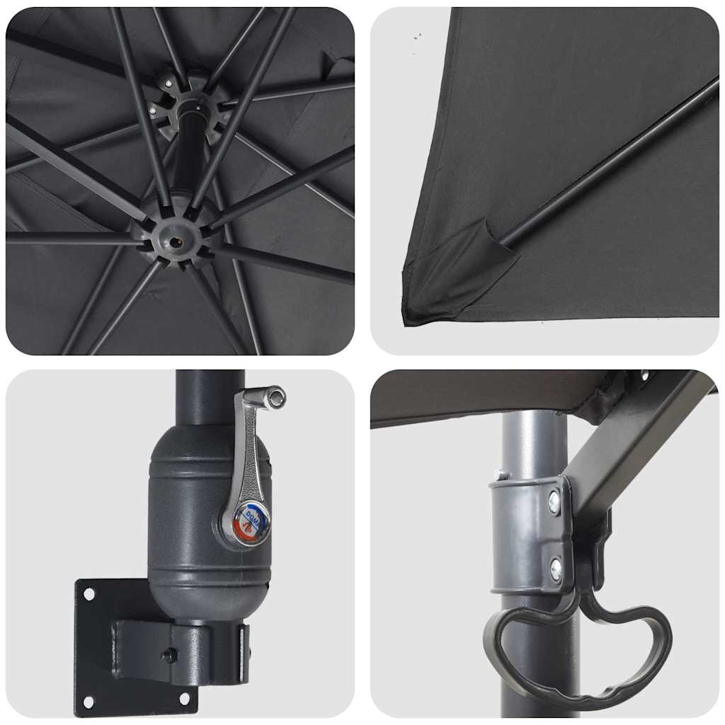 8721158855879_detail_en_hd_1 vidaXL Garden Parasol Anthracite and Black 248.5 x 247.5 x 160 cm - Image 7