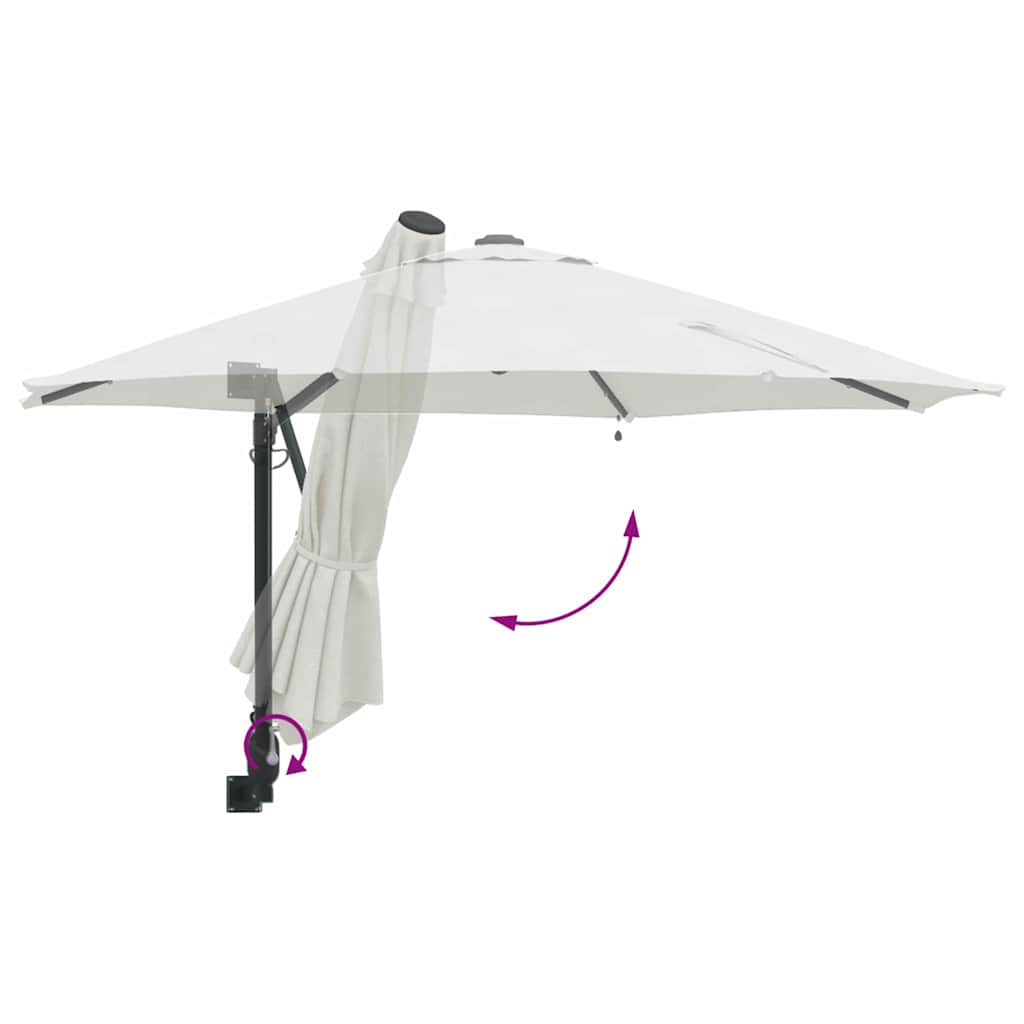8721158855930_wbg-fu_en_hd_1 vidaXL Garden Parasol Manual Beige and Black 248 x 248 x 148 cm - Image 8