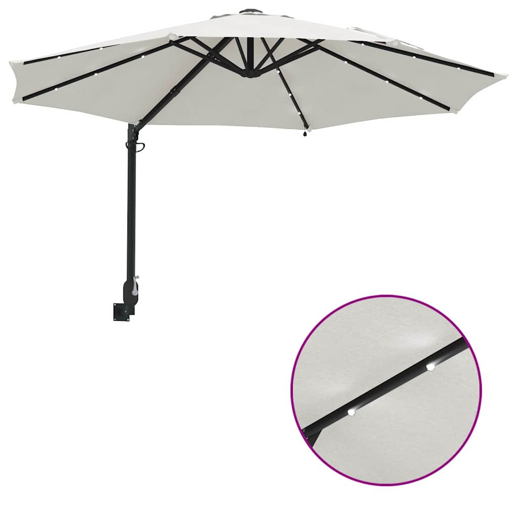 8721158855930_wbg-fu_en_hd_3 vidaXL Garden Parasol Manual Beige and Black 248 x 248 x 148 cm - Image 10