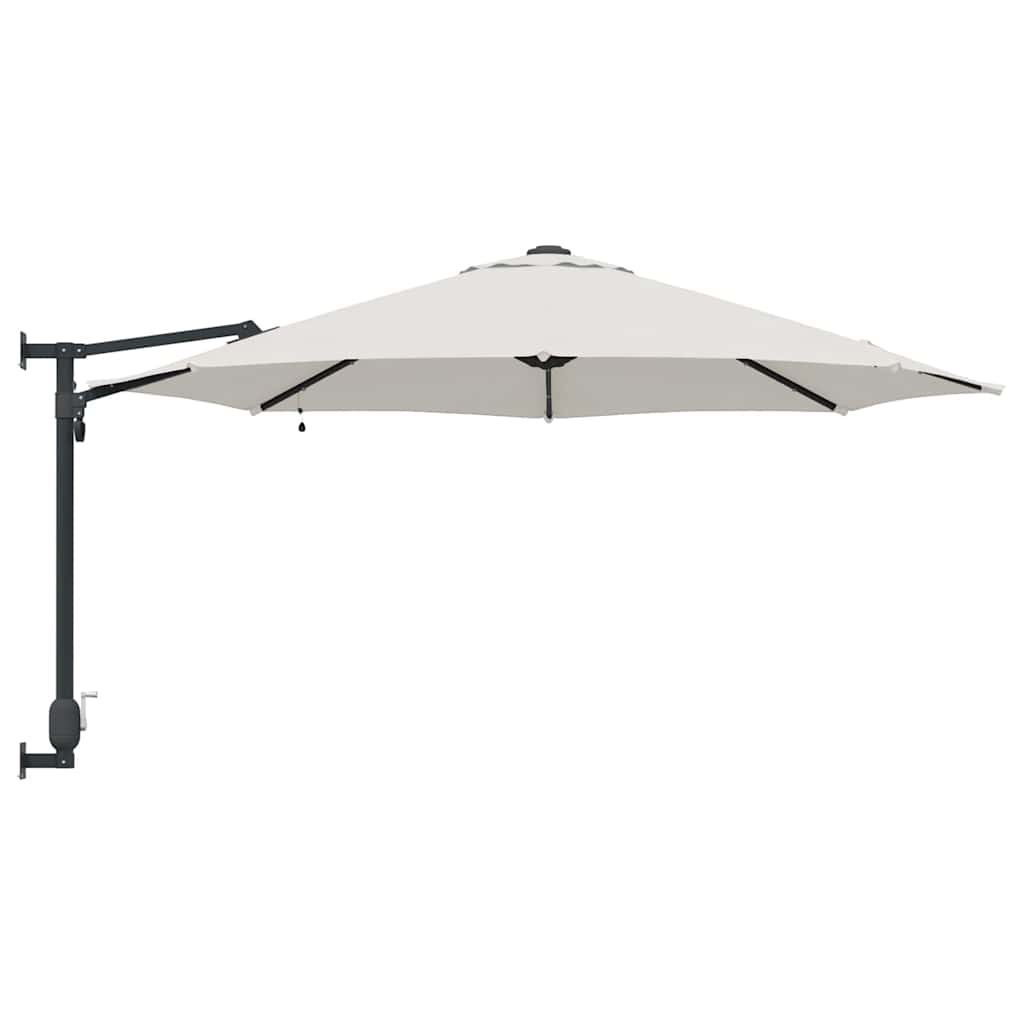 8721158855930_wbg-si_en_hd_4 vidaXL Garden Parasol Manual Beige and Black 248 x 248 x 148 cm - Image 5