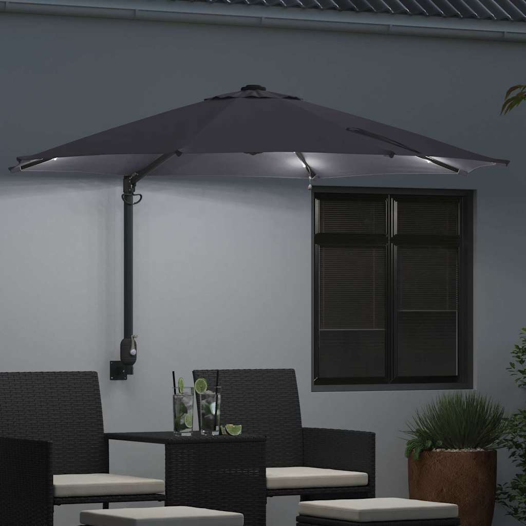 8721158855954_mo-im_en_hd_2 vidaXL Garden Parasol Manual Anthracite and Black 248 x 248 x 148 cm - Image 3