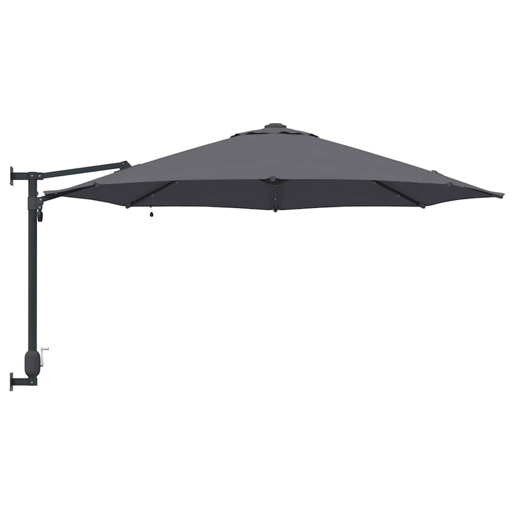8721158855954_wbg-si_en_hd_4 vidaXL Garden Parasol Manual Anthracite and Black 248 x 248 x 148 cm - Image 5