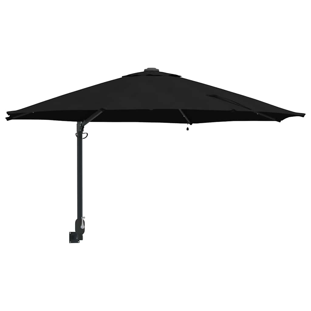 8721158855992_wbg-an-m_en_hd_1 vidaXL Garden Parasol Manual Black and Black 248 x 248 x 148 cm - Image 2